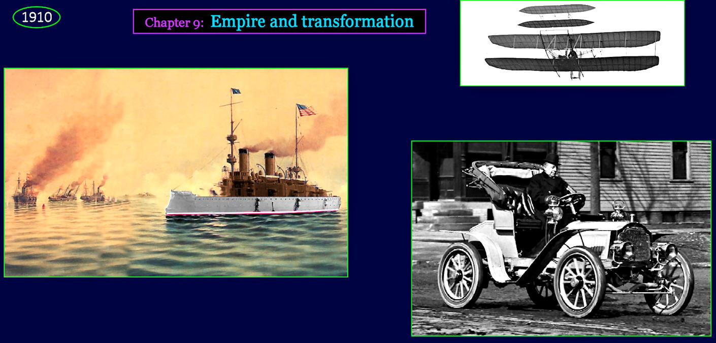 War and gasoline engines, 1910